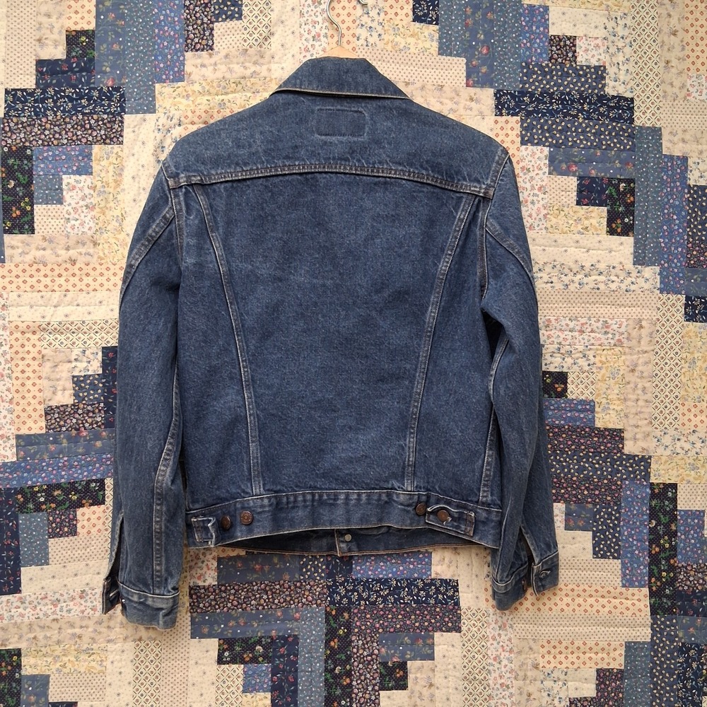 Vintage 1985 Levis Type 3 Denim Trucker Jacket Size 40 70506 0216 Made in USA - Picture 2 of 13